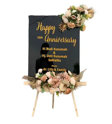 Papan Bunga Akrilik Gentinggunung